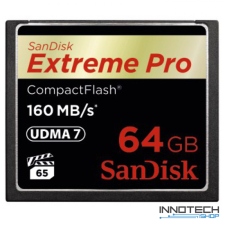 Sandisk cf extreme pro 64 GB memóriakártya 160mb/s SDCFXPS-064G-X46 (123844) memóriakártya