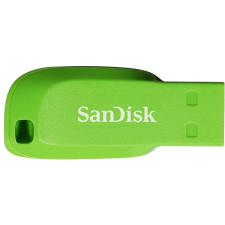 Sandisk Cruzer Blade 32 GB - electric green pendrive