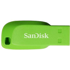 Sandisk Cruzer Blade-32 gigabájt elektromosan zöld pendrive