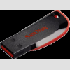 Sandisk Cruzer Blade fekete/vörös 32GB pendrive SDCZ50-032G-B35 (114712)
