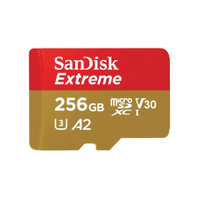 Sandisk Extreme 256GB microSDXC Memóriakártya UHS-I Memóriakártya memóriakártya