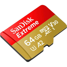Sandisk Extreme 64 GB MicroSDXC UHS-I Class 10 memóriakártya memóriakártya