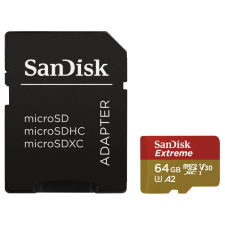 Sandisk Extreme 64GB MicroSDXC 80 MB/s 121585 memóriakártya
