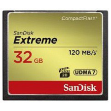 Sandisk Extreme CF 32GB (120MB/s-85MB/s) (124093) digitális fényképező akkumulátor