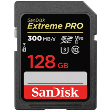 Sandisk Extreme Pro 128GB SDXC 300 MB/s 121506 memóriakártya