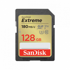 Sandisk Extreme SDXC 128GB (UHS-1, class 10) (180MB/s) (121580) memóriakártya