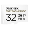 Sandisk High Endurance 32GB microSD (SDHC, Class 10, UHS-I, U3) memóriakártya (183565)