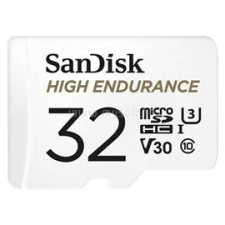 Sandisk High Endurance 32GB microSD (SDHC, Class 10, UHS-I, U3) memóriakártya (183565) memóriakártya