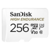 Sandisk MicroSD kártya - 256GB microSDXC High Endurance (100 MB/s, Class 10 U3, V30) + adapter (SANDISK_183568)