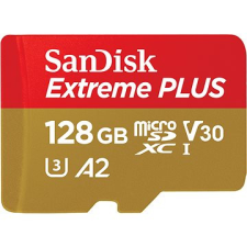 Sandisk microSDXC 128 GB Extreme PLUS + Rescue PRO Deluxe + SD adapter memóriakártya