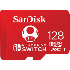 Sandisk MicroSDXC 128GB Nintendo Switch A1 UHS-I (V30) U3 (SDSQXAO-128G-GNCZN) memóriakártya
