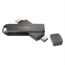 Sandisk Pen Drive 256GB Type-C / Lightning SanDisk iXpand Flash Drive Luxe fekete (SDIX70N-256G-GN6NE / 186554) (s186554) pendrive