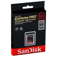 Sandisk SDCFE-512G-GN4NN memóriakártya 512 GB CFexpress memóriakártya