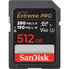 Sandisk SDXC 512GB Extreme PRO (SDSDXEP-512G-GN4IN) memóriakártya
