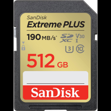 Sandisk SDXC Extreme PLUS 512 GB (SDSDXWV-512G-GNCIN) memóriakártya