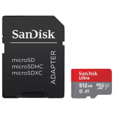 Sandisk Ultra 512GB MicroSDXC 10 MB/s SDSQUAC-512G-GN6MA memóriakártya