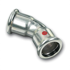  SANHA-THERM szénacél 45° ív 54mm BB hűtés, fűtés szerelvény