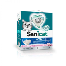 Sanicat Active White Lotus Flower ultra csomósodó macskaalom 6 L macskaalom