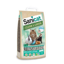 Sanicat Clean&Green cellulóz macskaalom (10 L) macskaalom
