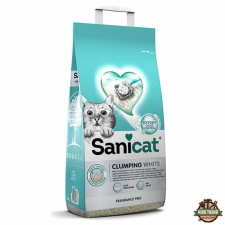 Sanicat macskaalom Clumping White illatment csom bentonit 10l macskaalom