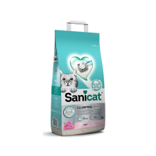  Sanicat macskaalom Clumping White rose fehér csom. bentonit 8l macskaalom