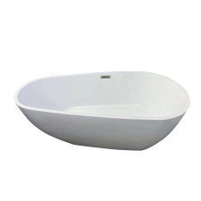 Sanotechnik CHICAGO szabadon álló fürdőkád 170 cm x 80 cm x 58 cm kád, zuhanykabin