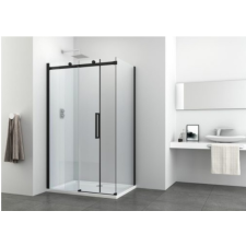  Sanotechnik COMFORT BLACK zuhanyfal 88-90 x 195 cm H90B kád, zuhanykabin