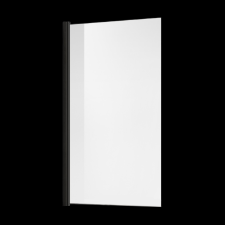 Sanotechnik Kádparaván Egyrészes 80x140cm 5mm Fekete kád, zuhanykabin