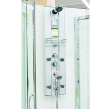 Sanotechnik PALMA ZUHANYPANEL ALU HATÁSÚ 26X105X7CM fürdőszoba kiegészítő
