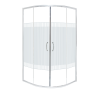 Sanotechnik ZUHANYKABIN 80X80X180CM,ÍVES,TÁLCA NÉLKÜL