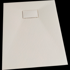 Sanotechnik ZUHANYTÁLCA SMC 120X80X2,6CM SZÖGLETES VÁGHATÓ FEHÉR kád, zuhanykabin