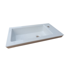  Sanovit ISIK porcelán mosdókagyló - jobb csaplyukas - 60 x 34 cm szaniter