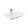 Sanovit Sanovit - Top Counter pultra ültethető porcelán mosdó - TEODORA - - 65 x 46 cm