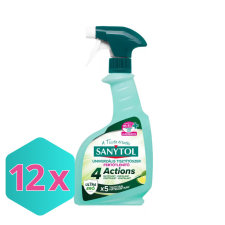 Sanytol 4 Actions fertőtlenítő spray 500ml KARTON - 12 db tisztító- és takarítószer, higiénia