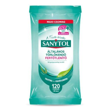 Sanytol általános törlőkendő fertőtlenítő 120db (36631352) tisztító- és takarítószer, higiénia