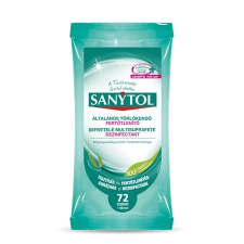 Sanytol általános törlőkendő fertőtlenítő 72db (36631342/22158) (36631342/22158) tisztító- és takarítószer, higiénia