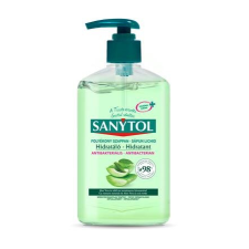 Sanytol Antibakteriális folyékony szappan, 250 ml, SANYTOL &quot;Hidratáló&quot;, aloe vera és zöld tea tisztító- és takarítószer, higiénia