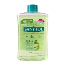 Sanytol Antibakteriális folyékony szappan, utántöltő, 500 ml, SANYTOL, zöld tea és aloe vera tisztító- és takarítószer, higiénia