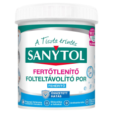 Sanytol fertőtlenítő folteltávolító fehérítő por 450g tisztító- és takarítószer, higiénia