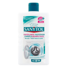Sanytol Fertőtlenítő mosógép tisztító sanytol 250ml tisztító- és takarítószer, higiénia