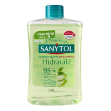 Sanytol Folyékony szappan utántöltő SANYTOL zöld tea és aloe vera 500ml tisztító- és takarítószer, higiénia