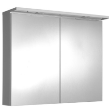  Sapho AQUALINE KAWA tükrösszekrény, LED világítással, 80x70x24cm, fehér (WGL80) fürdőszoba bútor