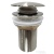 Sapho AURUM klik-klak mosdólefolyó, 5/4“, click-clack, inox (ND-AU400)