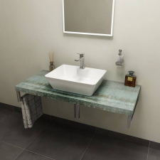 Sapho AVICE pult, 60x50cm, aquamarine (AV066) fürdőszoba bútor