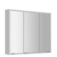  Sapho BATU tükrösszekrény, LED világítással, 80x71x15cm, fehér (1141131) fürdőszoba bútor