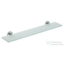 Sapho BEMETA OMEGA Üvegpolc, 600x55x130mm, króm (104102042) (XR609) bútor