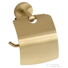Sapho BEMETA SABLO fali WC-papírtartó, 140x155x80mm, matt arany (160112010) (XR732GB) fürdőszoba kiegészítő