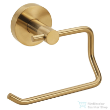 Sapho BEMETA SABLO fali WC-papírtartó, 140x95x90mm, matt arany (160112042) (XR704GB) fürdőszoba kiegészítő