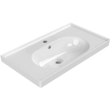 Sapho Brand mosdótál 79.9x44.8 cm négyszögletes fehér TU0422 fürdőkellék
