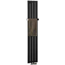 Sapho Colonna fürdőszoba radiátor dekoratív 180x29.8 cm fekete IR144 fűtőtest, radiátor